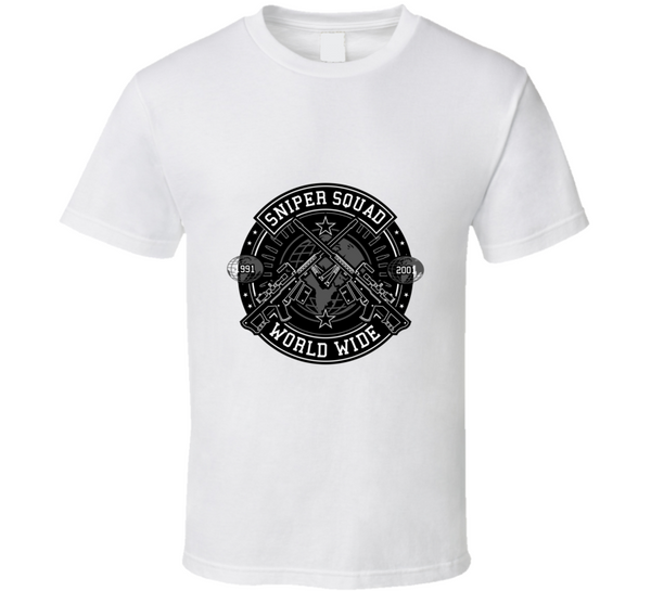 Sniper Squad T Shirt T-Shirt - Inked Threadz