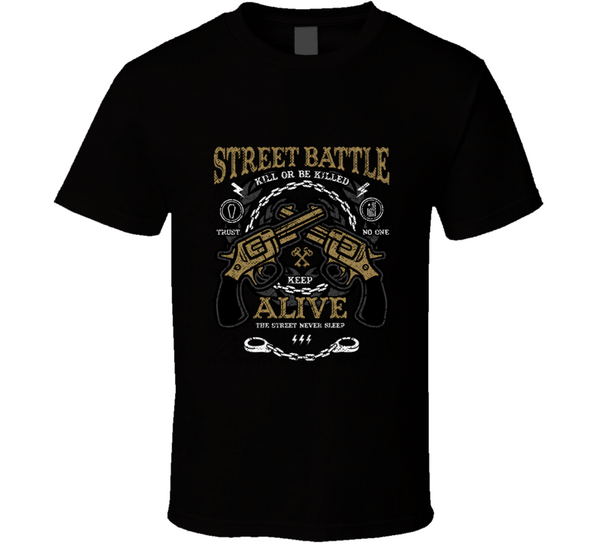 Street Battle T Shirt T-Shirt - Inked Threadz