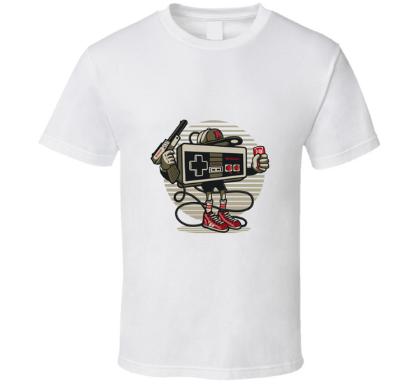 Retro Gamer T Shirt T-Shirt - Inked Threadz