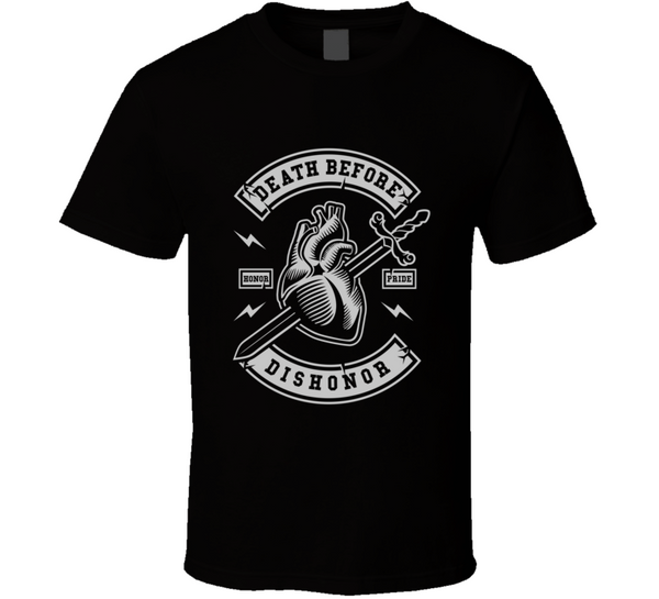Death Before Dishonour T Shirt T-Shirt - Inked Threadz