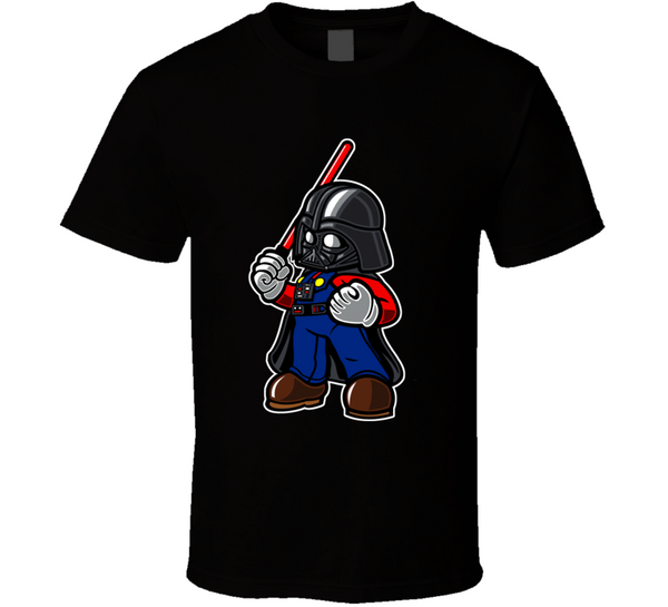 Darth Mario T Shirt T-Shirt - Inked Threadz